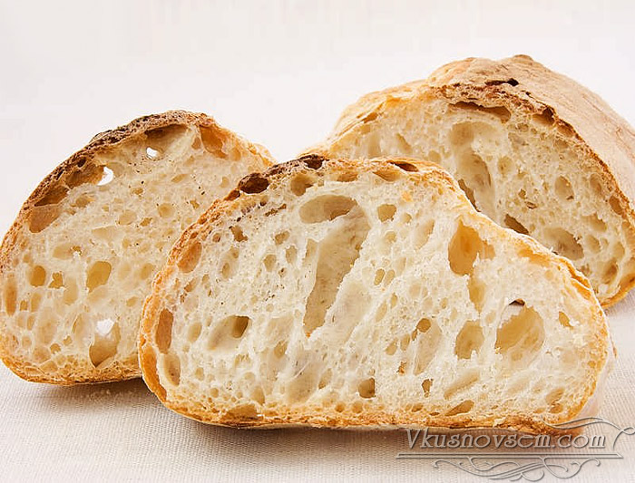 Чиабатта - итальянский хлеб